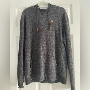 Tentree Marl Pullover Hoodie-Black Marled Color-Medium-NWOT